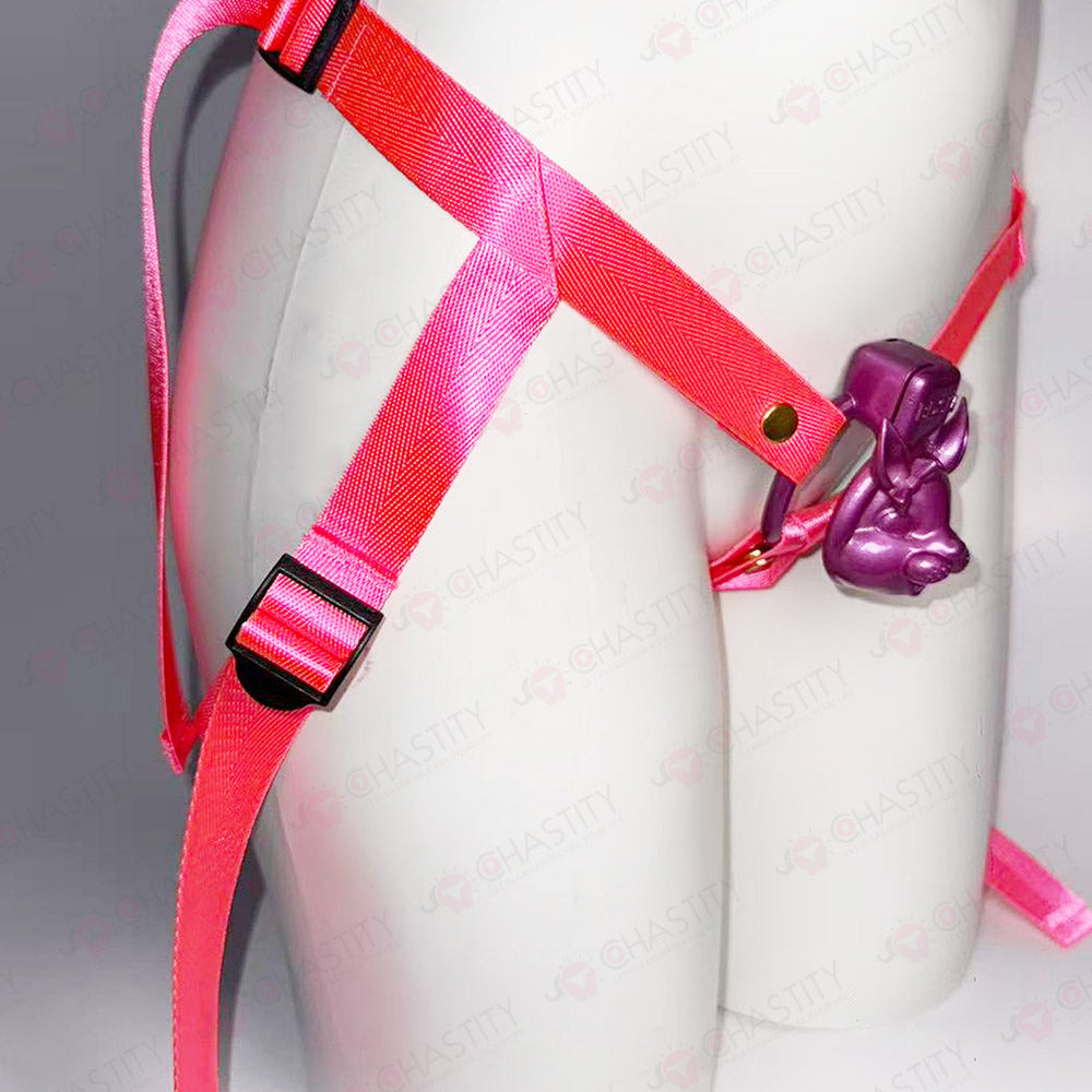 Adjustable Chastity Cage Waist Strap (No Elasticity)