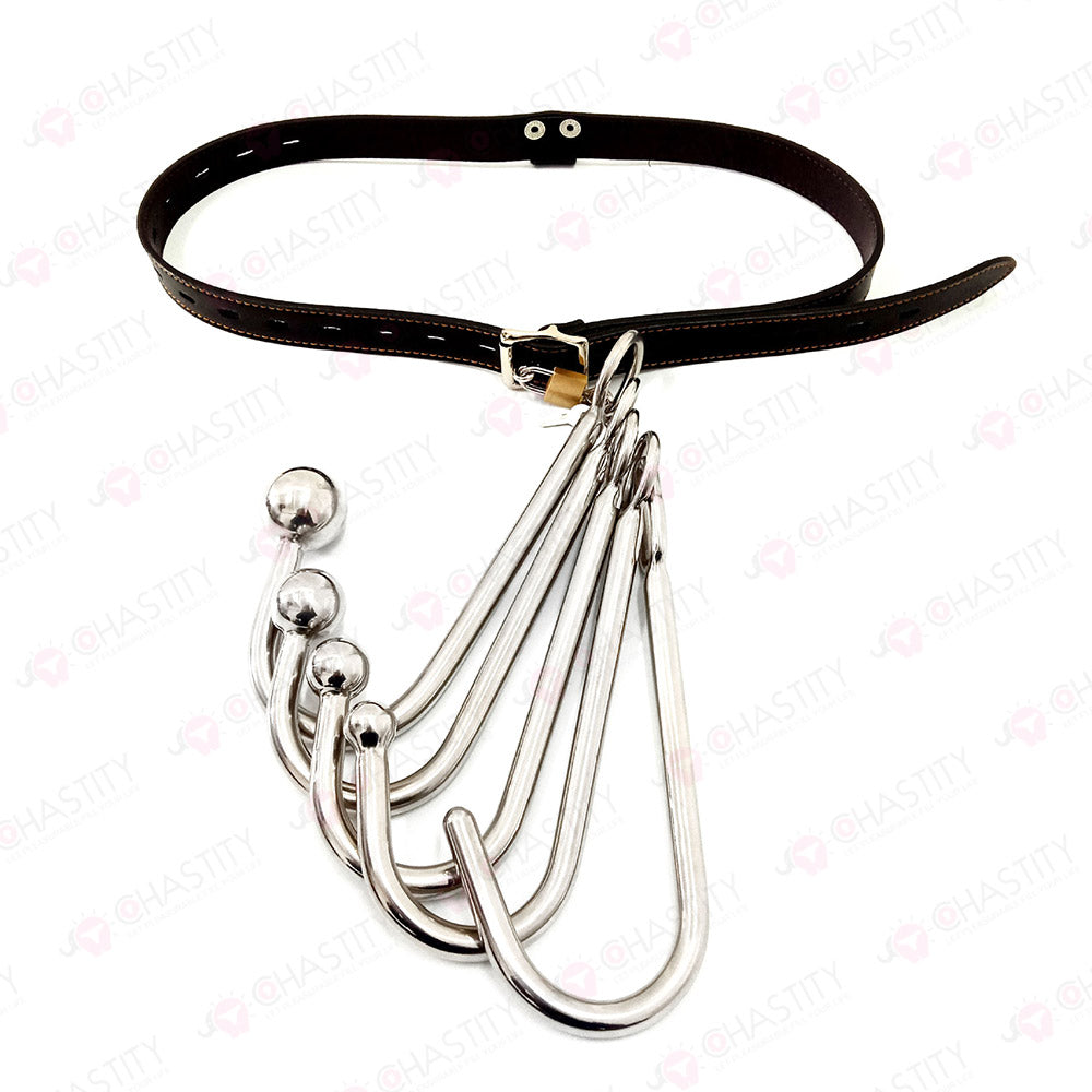 Anal Hook Toy With Belt