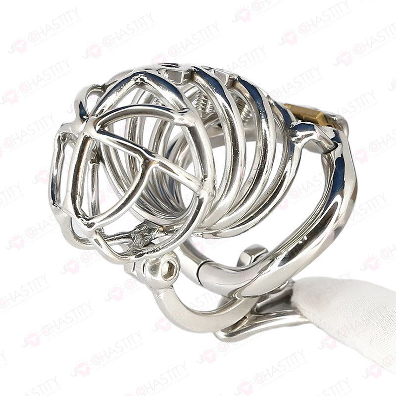 Chastity Cage With Ball Splitter
