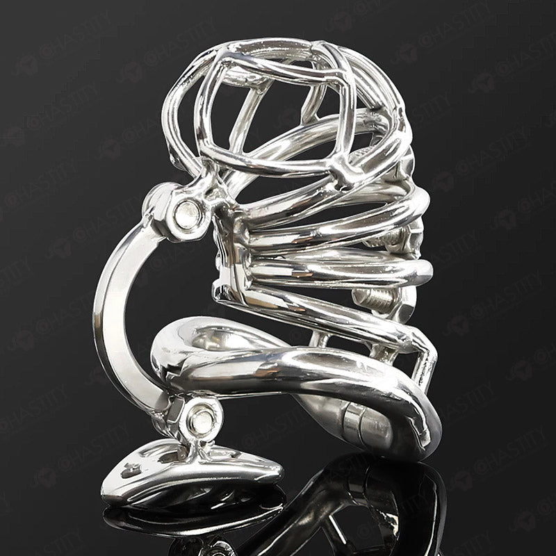 Chastity Cage With Ball Splitter