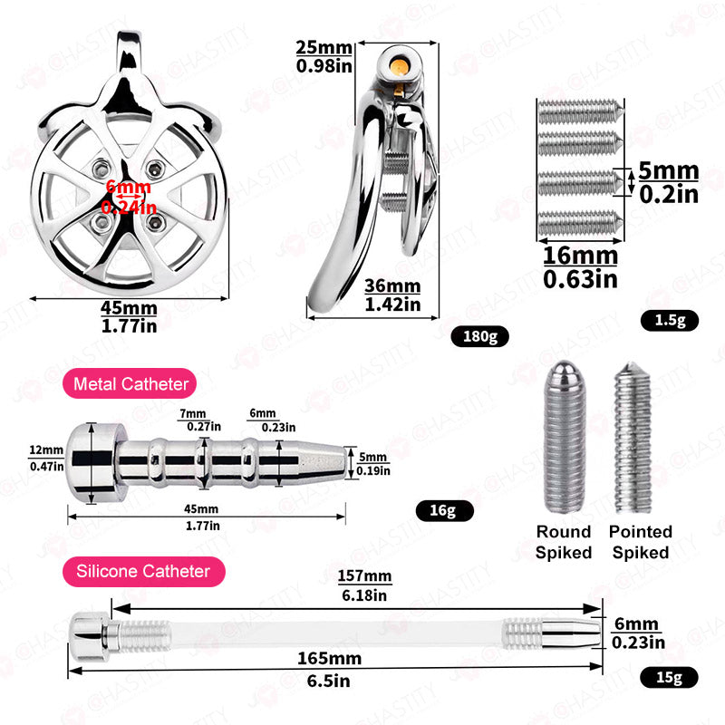 Cock Torture Devices ( With Removable Spikes )