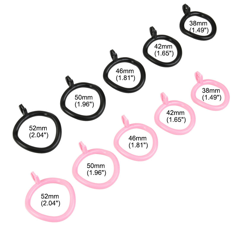 Compact Chastity Device With Urethral Plug Kit