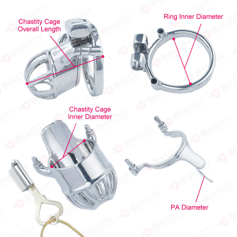Custom Steel Chastity Cage