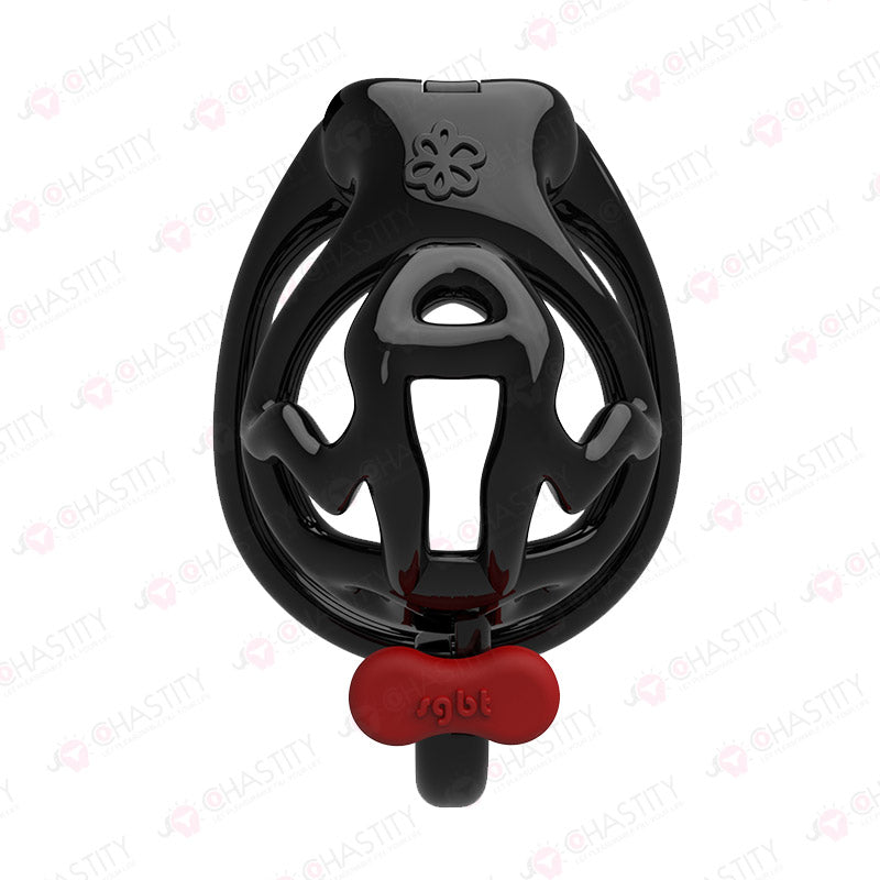 Custom Text Gentleman Chastity Cage
