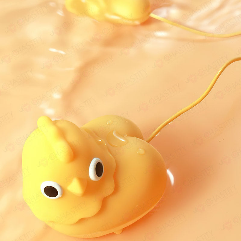 Cute Chick Clit Sucking Vibrator