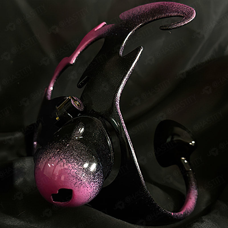 Devil's Heart Resin Anal Chastity Belt