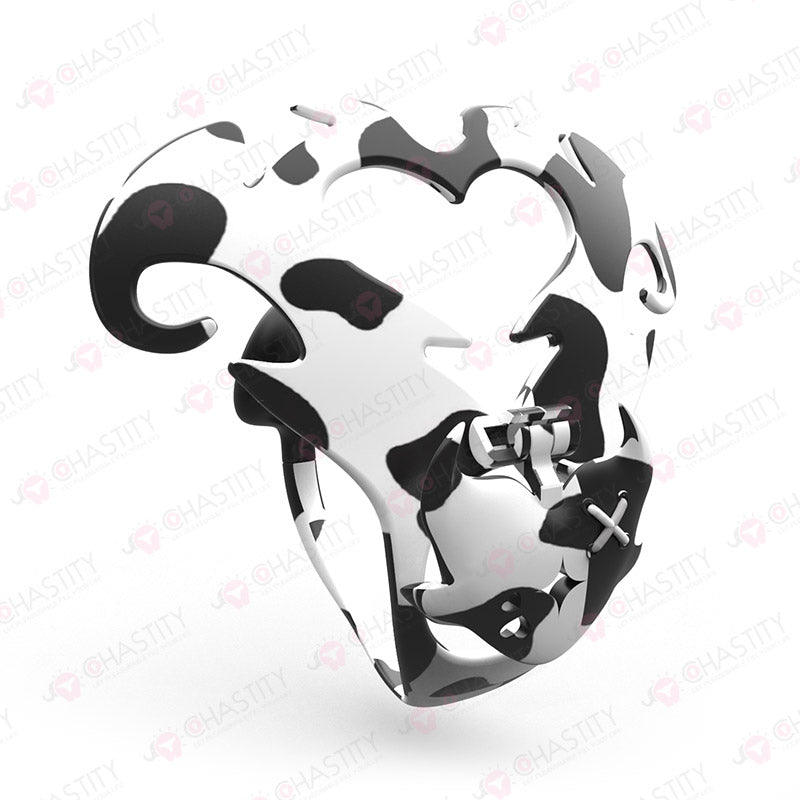 Devil's Heart Resin Anal Chastity Belt