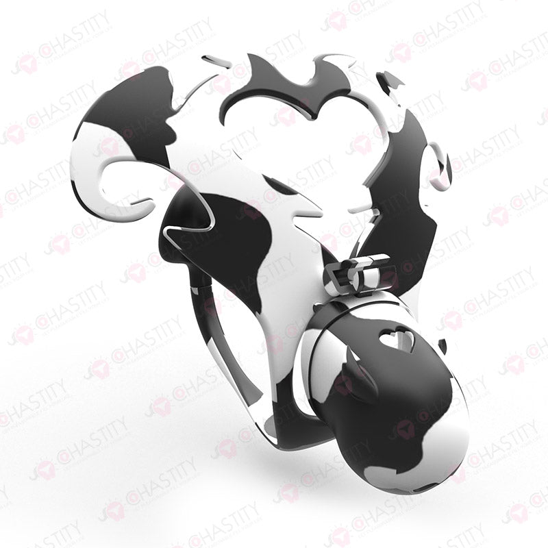Devil's Heart Resin Anal Chastity Belt