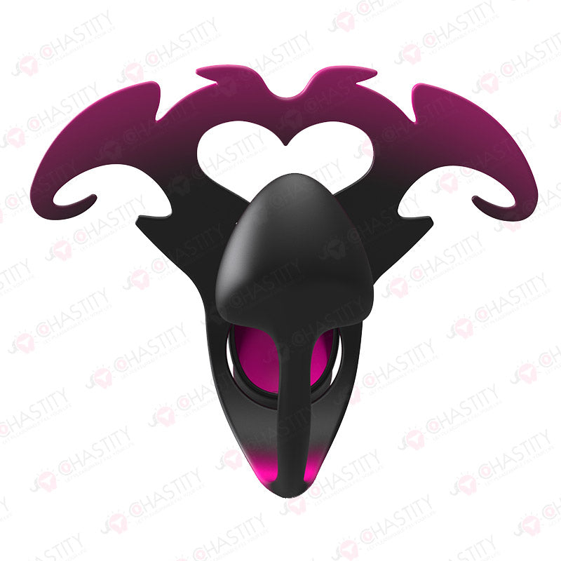 Devil's Heart Resin Anal Chastity Belt