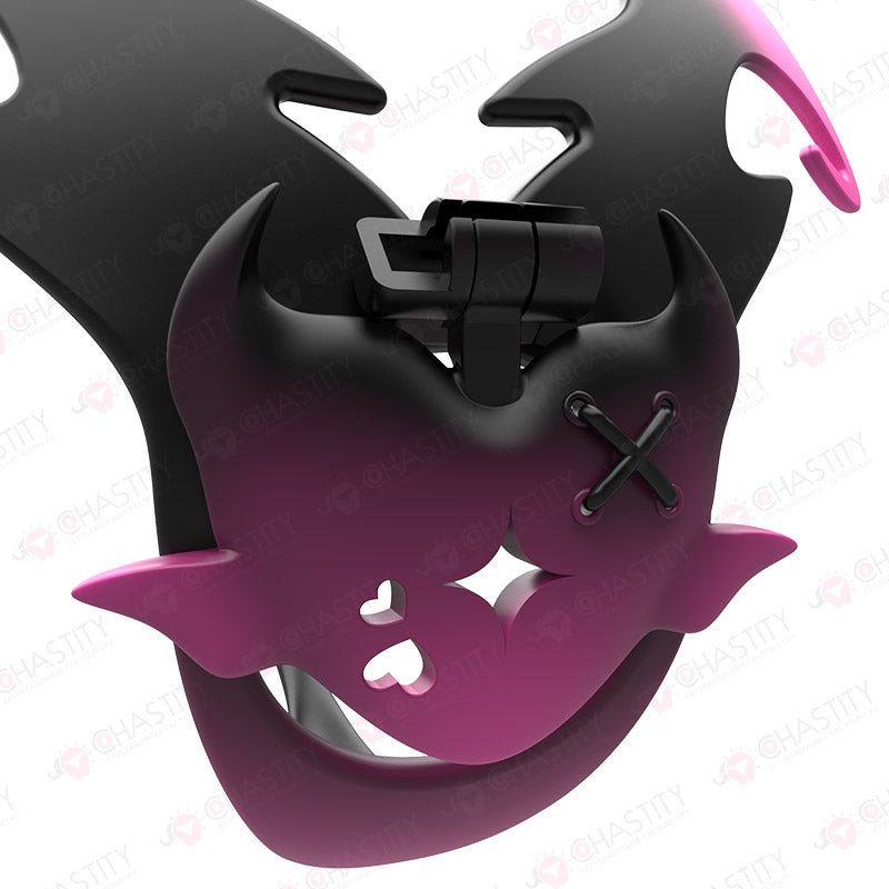 Devil's Heart Resin Anal Chastity Belt