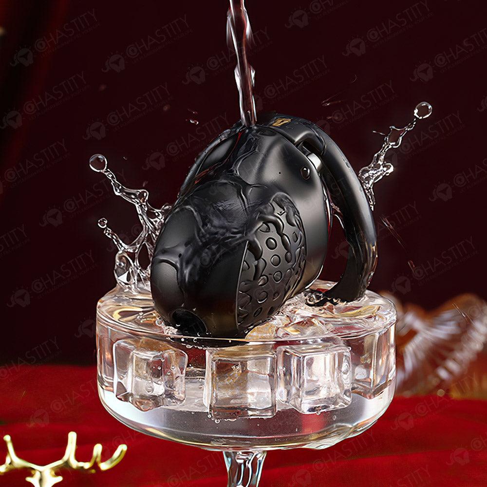 Double-Ring Locking Male Chastity Discipline