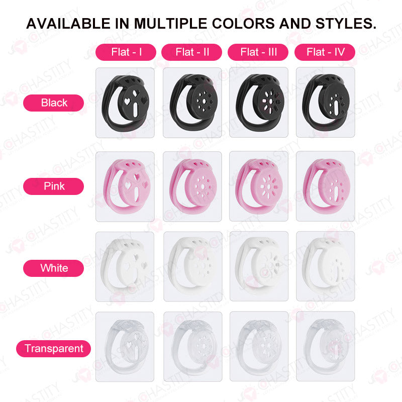 Flat Abstinence Chastity Set