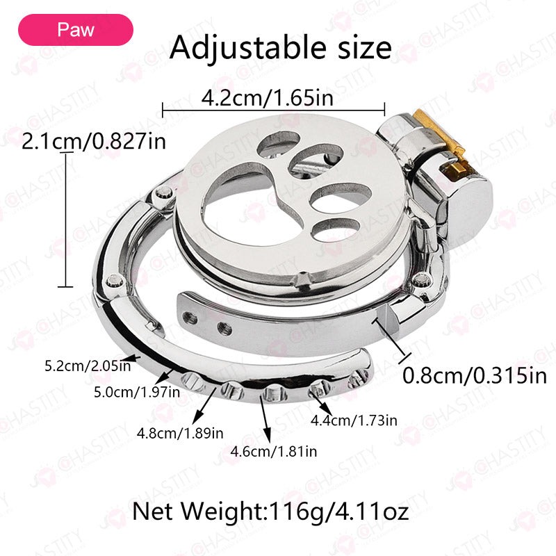 Flat Series - Adjustable Chastity Base Ring