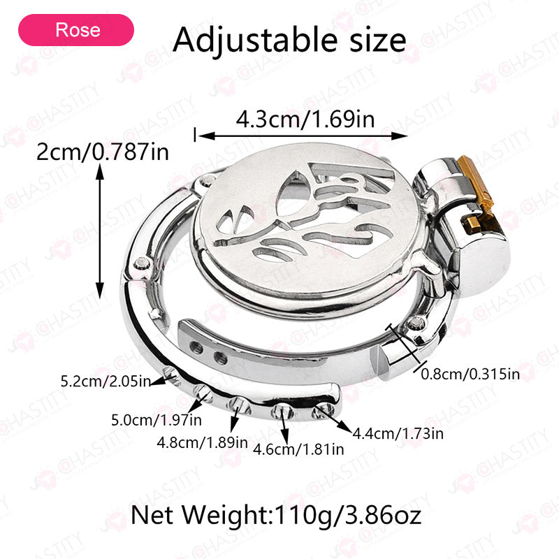 Flat Series - Adjustable Chastity Base Ring