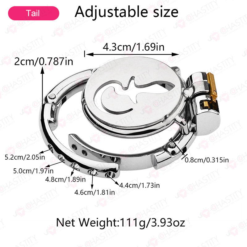 Flat Series - Adjustable Chastity Base Ring