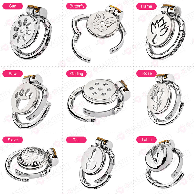 Flat Series - Adjustable Chastity Base Ring
