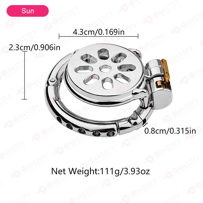 Flat Series - Adjustable Chastity Base Ring
