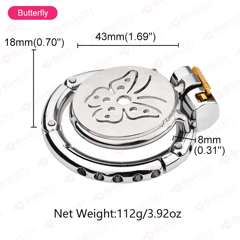 Flat Series - Adjustable Chastity Base Ring