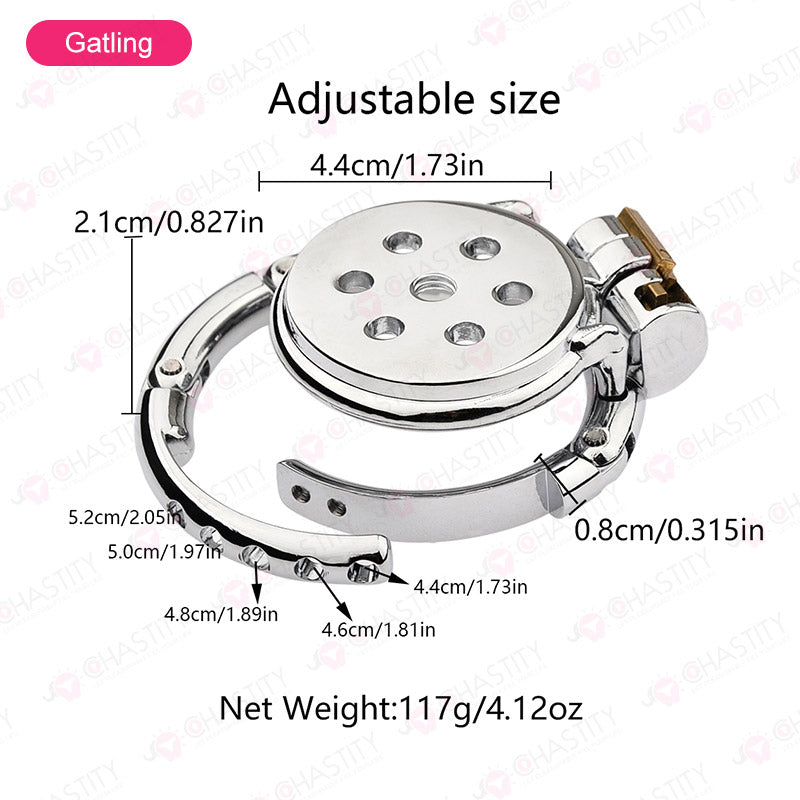 Flat Series - Adjustable Chastity Base Ring