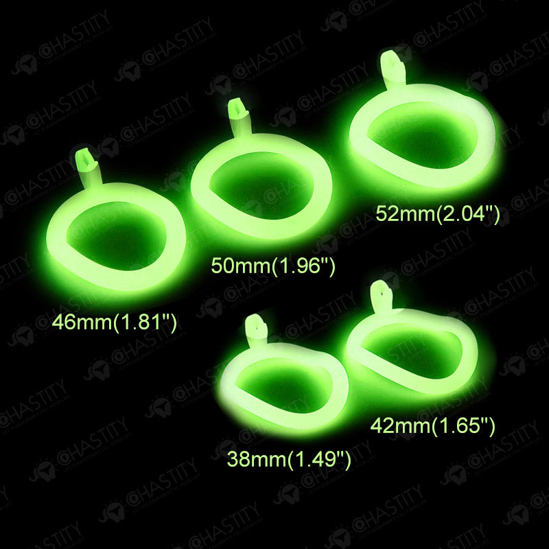 Glow In The Dark Chastity Cage