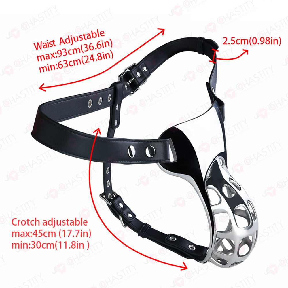 Heavy Metal Underwear For Chastity Men