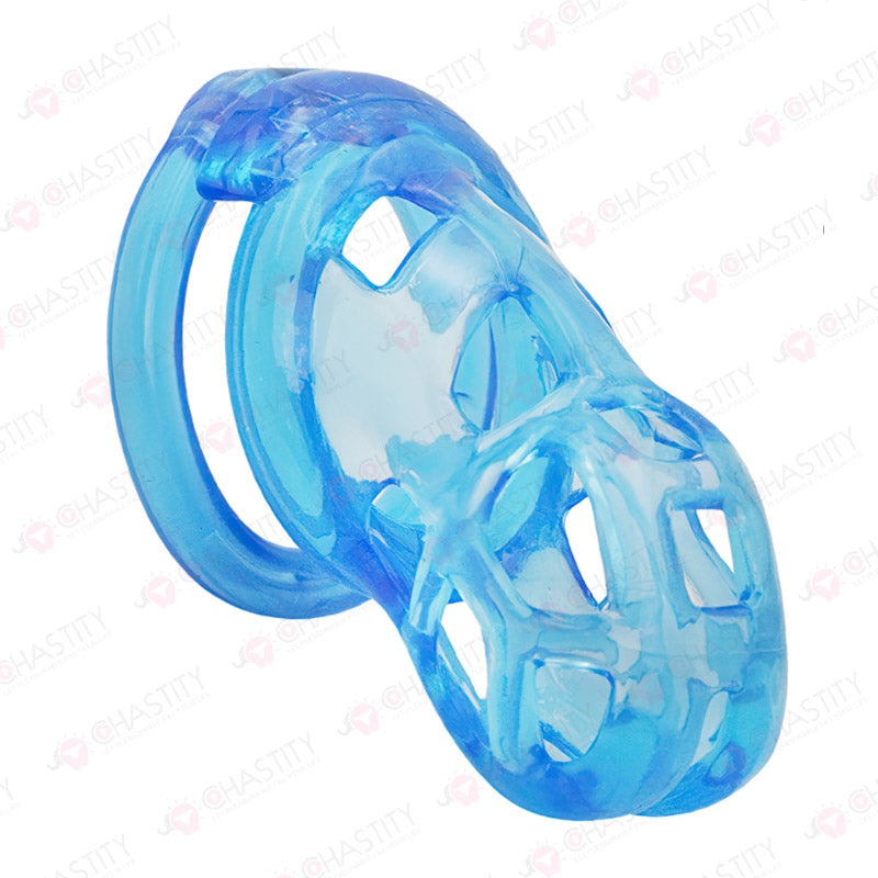 Hidden Lock Core Soft Rubber Chastity Cage