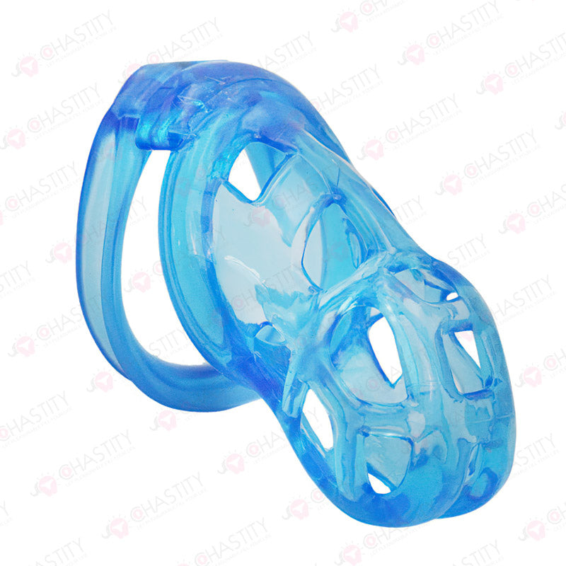 Hidden Lock Core Soft Rubber Chastity Cage