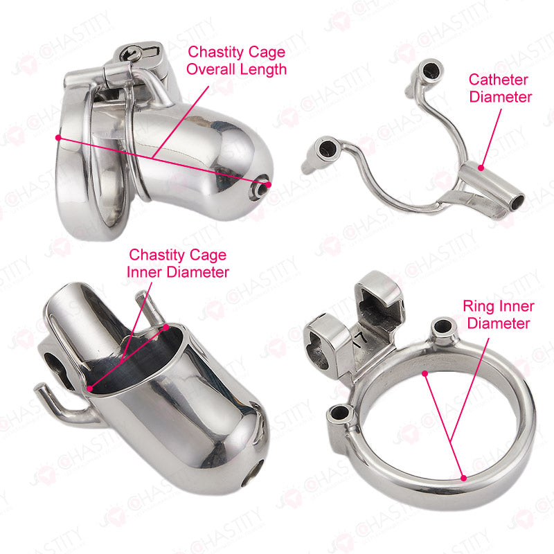 Homemade Chastity Cage (Custom Size)