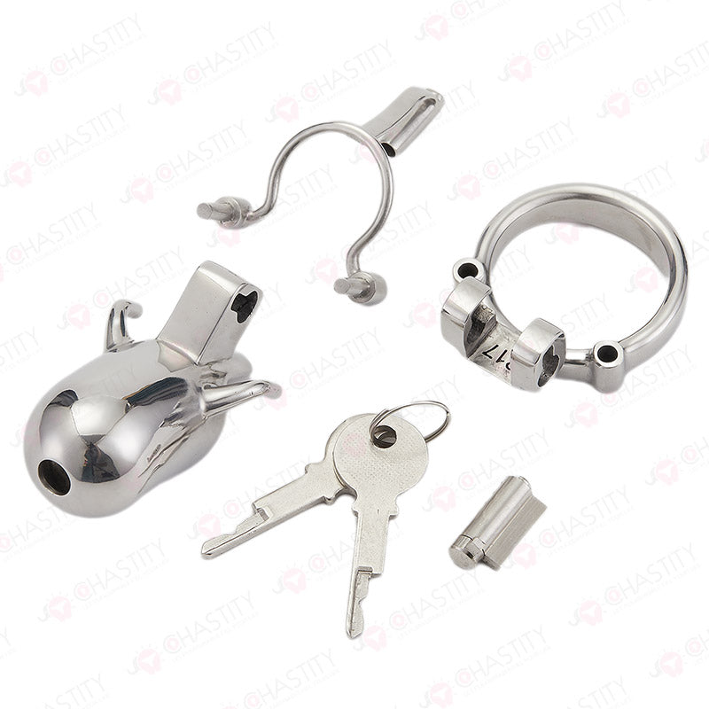 Homemade Chastity Cage (Custom Size)