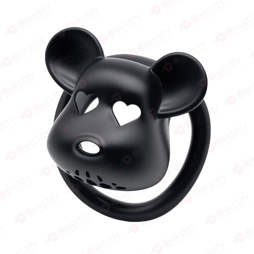 Horny Little Bear Chastity Cage