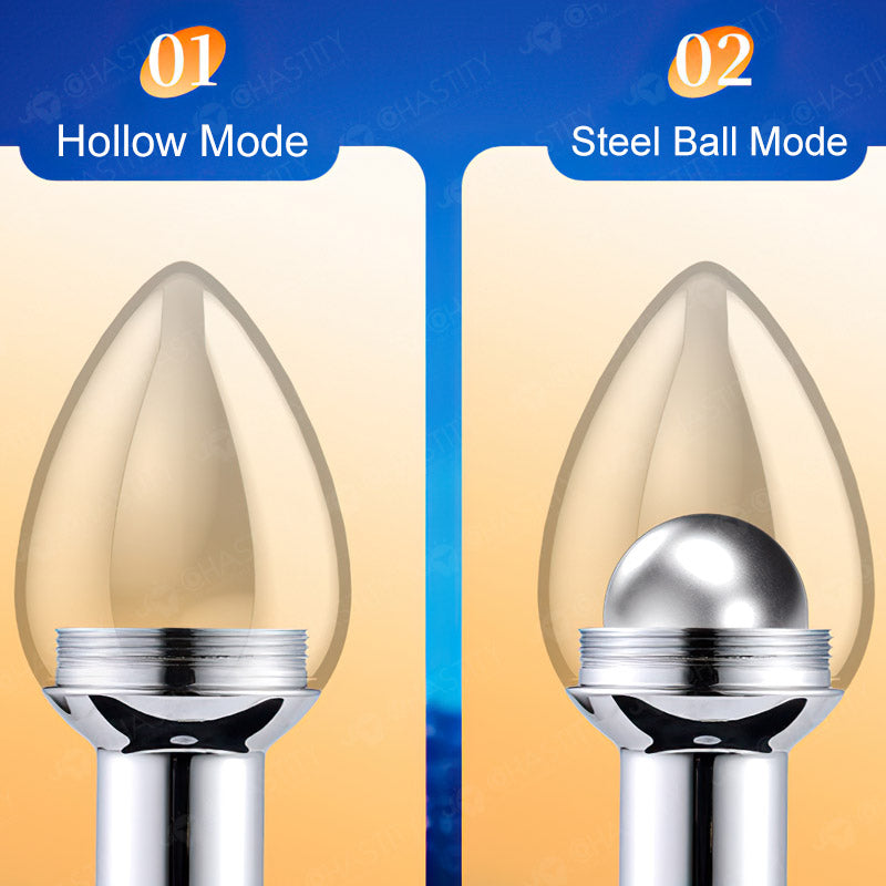 Internal Steel Ball Butt Plug