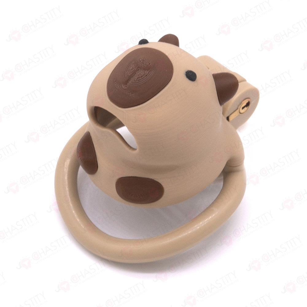 Kawaii Capybara Funny Chastity Cage