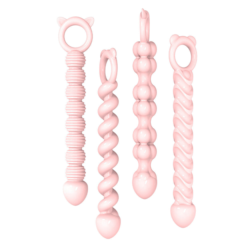 Knot Pink Butt Plug MChastity Knot Pink Butt Plug MChastity