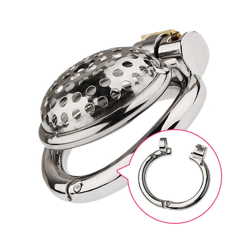 Leaking In Chastity (Hinged Ring)