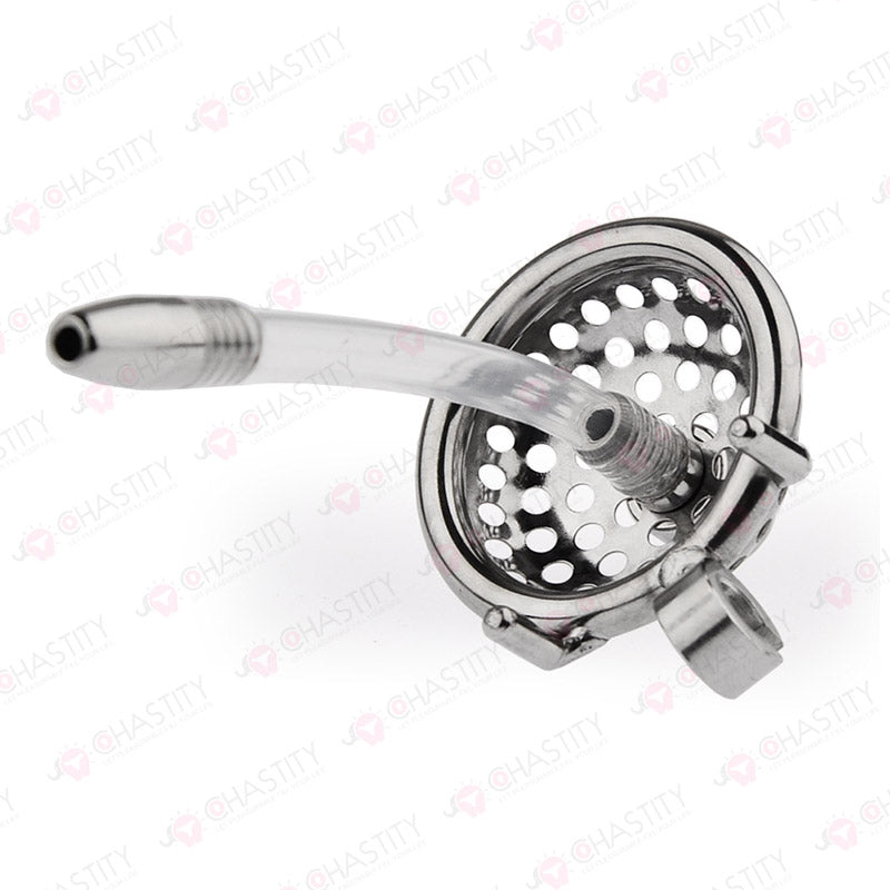 Leaking In Chastity (Hinged Ring)