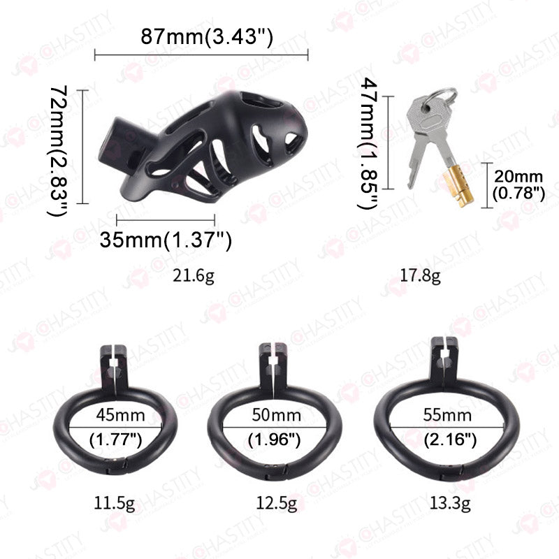 Lightweight Male Chastity Control