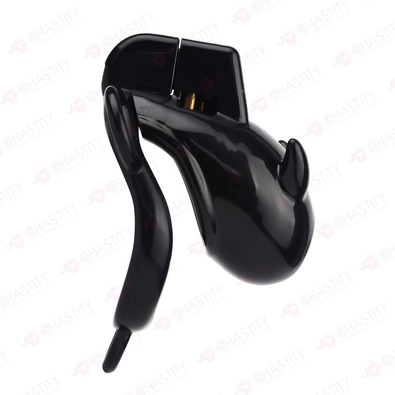 Little Devil Locked Up In Chastity