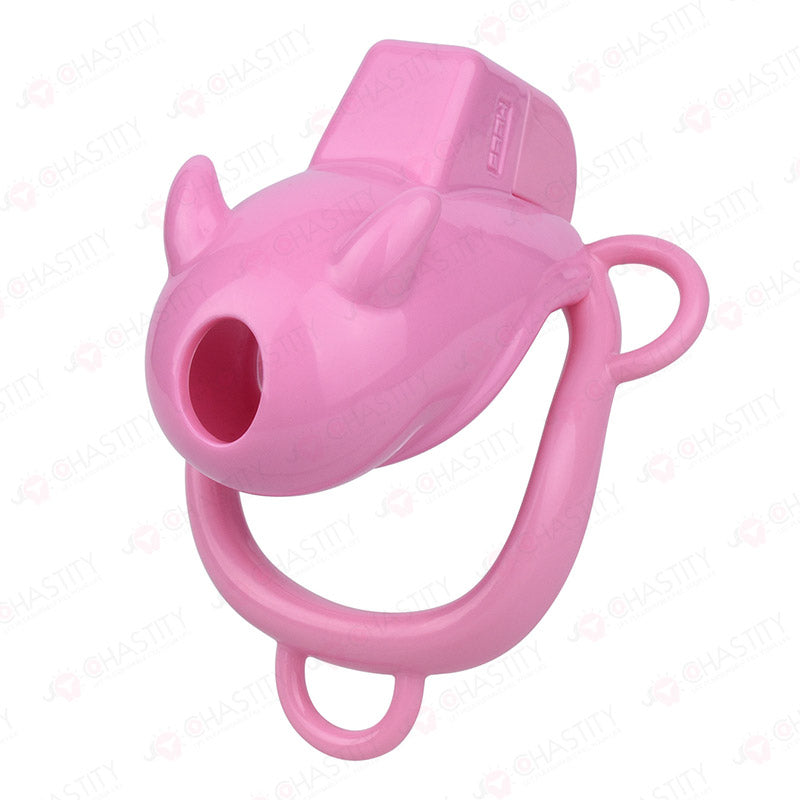 Little Devil Locked Up In Chastity