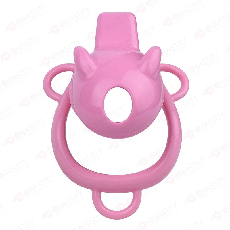 Little Devil Locked Up In Chastity