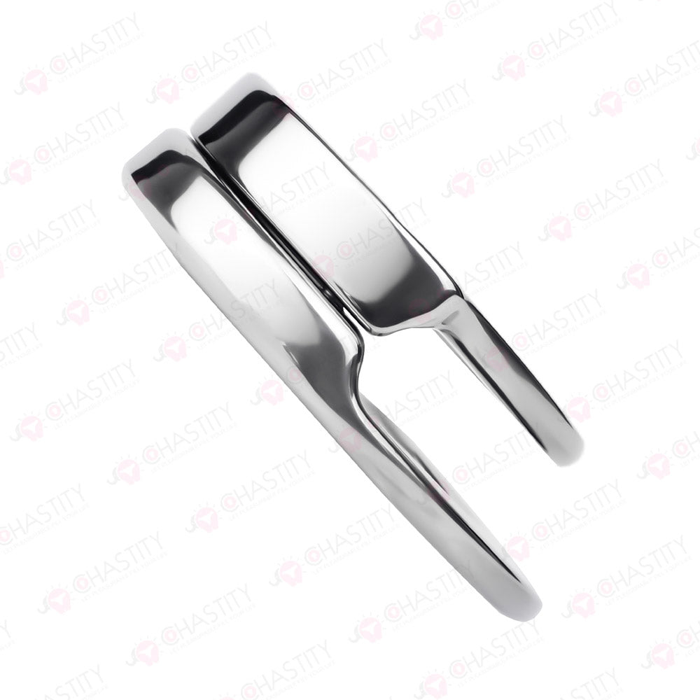 Lockable Stainless Steel Cock Ring