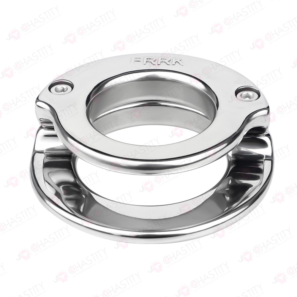 Lockable Stainless Steel Cock Ring