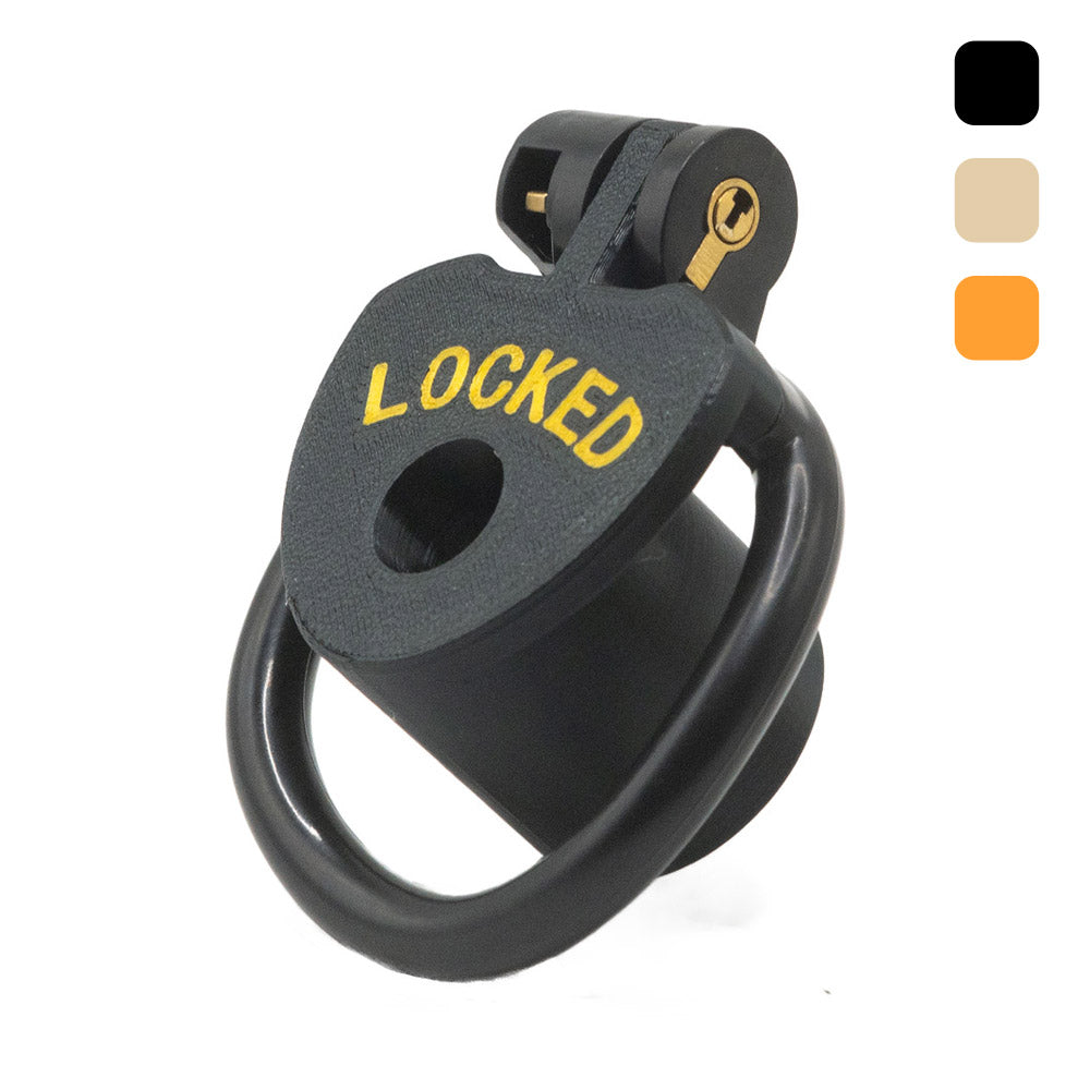 Locked Internal Chastity Cage