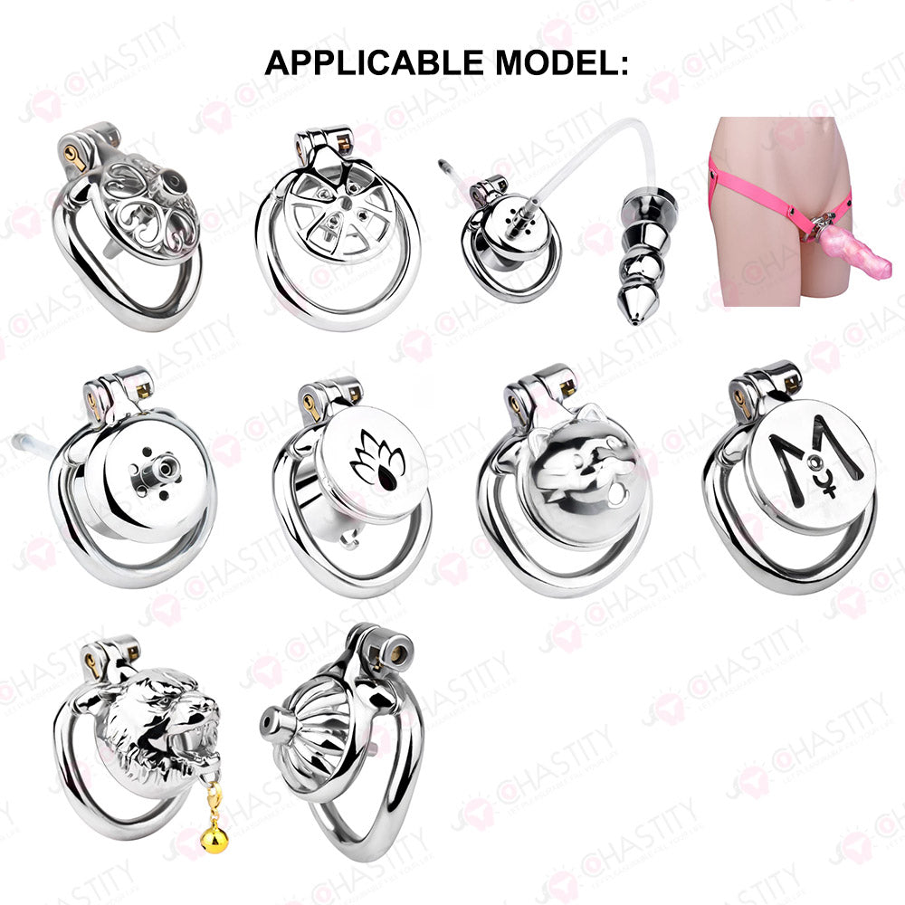 Long-Slot Chastity Cage Replacement Ring