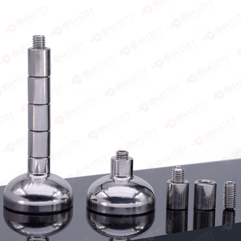 Metal Assembly Infinitely Extendable Chastity Cage (Flat & Inverted)