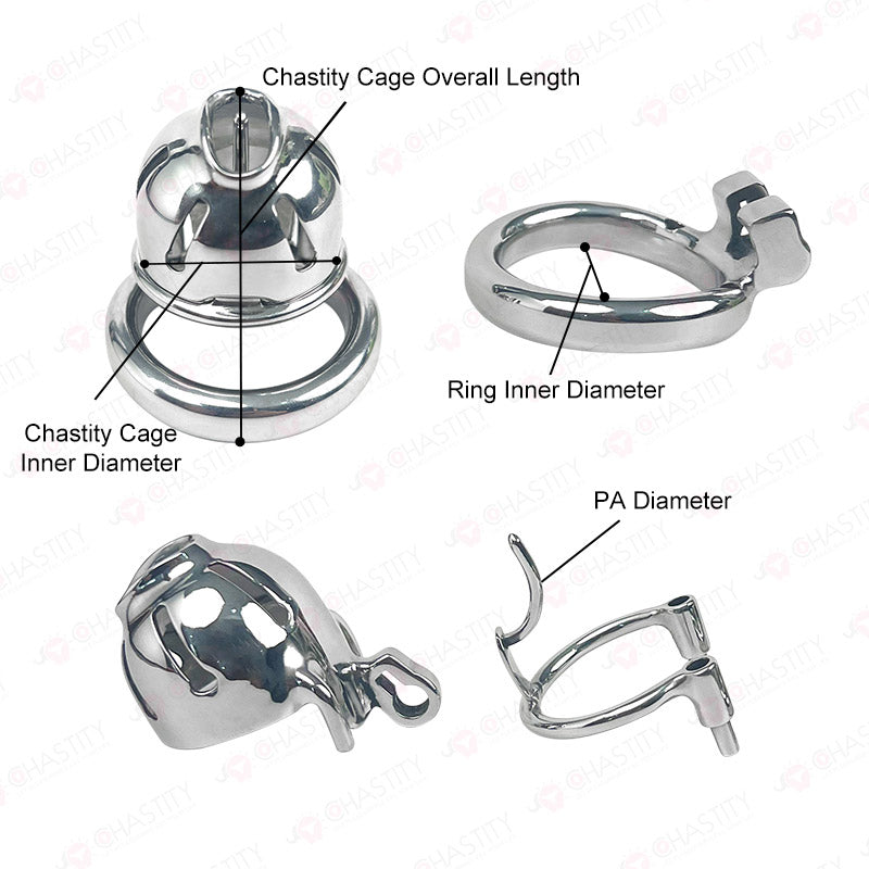 Metal Custom Chastity Device