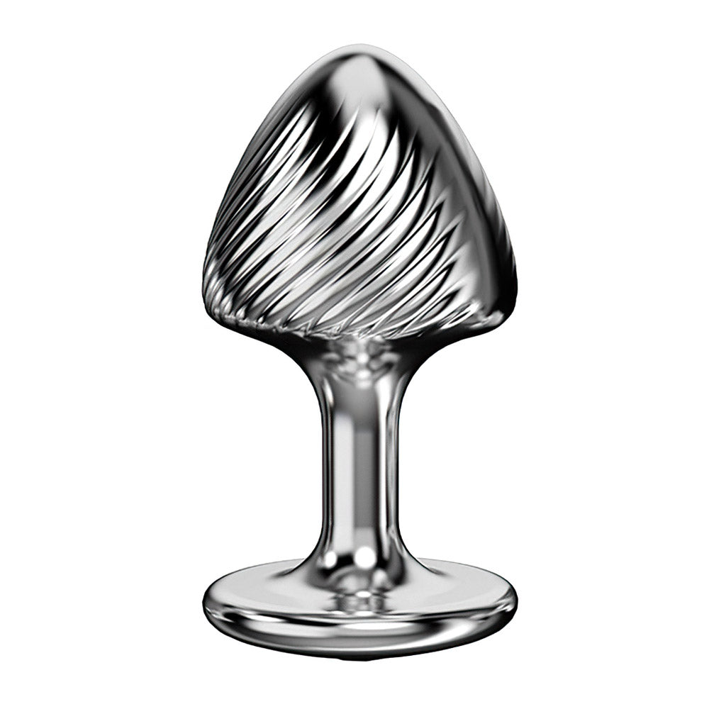 Metal Mushroom Butt Plug  MChastity