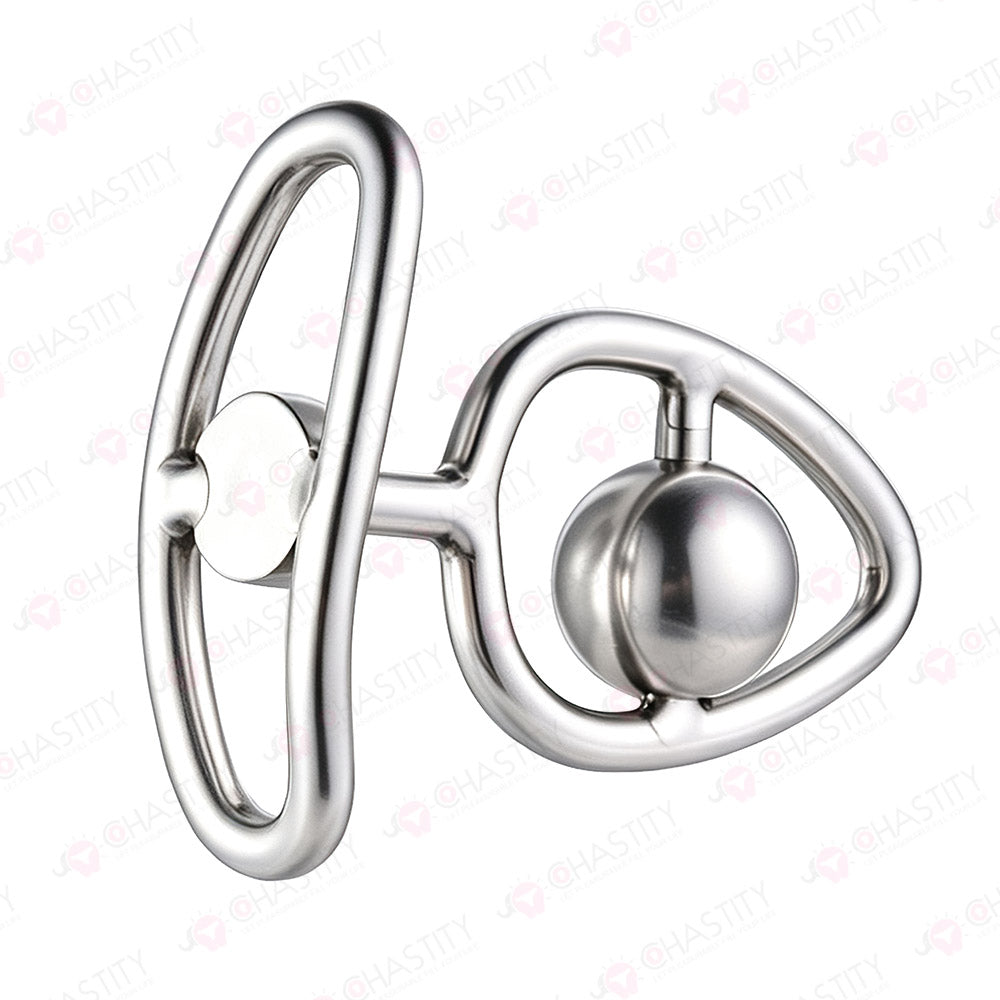Metal Rotating Bead Butt Plug