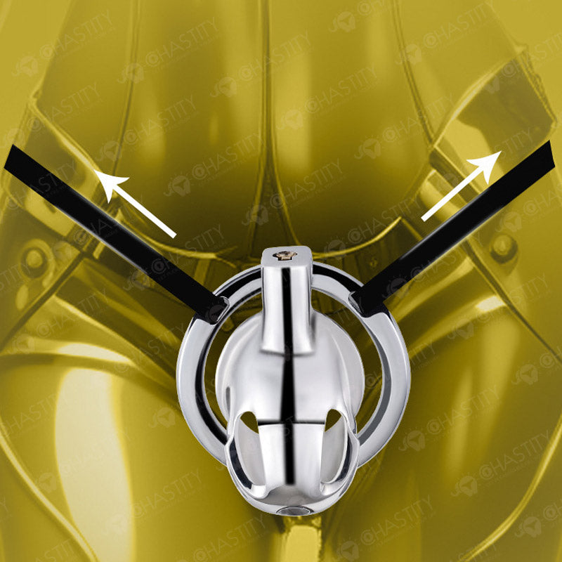 Mistress's Enforced Male Chastity Restraints