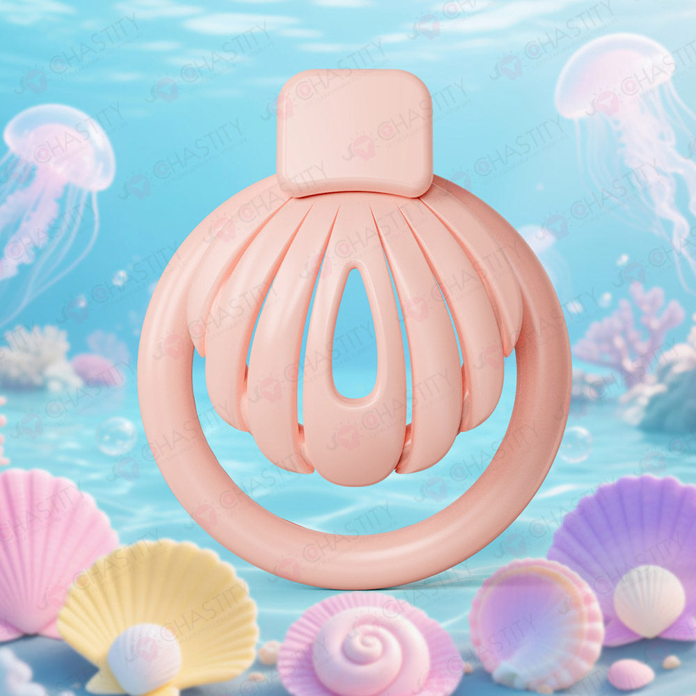 Ocean Shell Super Small Chastity Cage