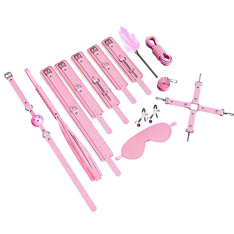 Pink Bondage Set (11 Pcs)